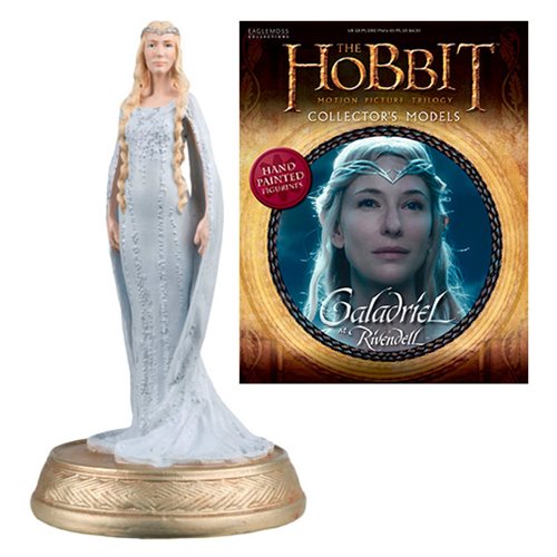 The Hobbit Galadriel At Rivendell Figure with Collector Magazine #17